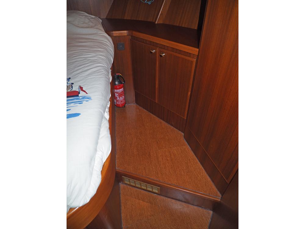 Achterkajuit, Accommodatie